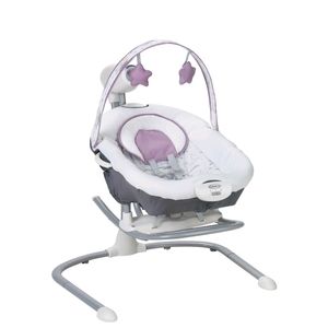 Baby swing and rocker combo